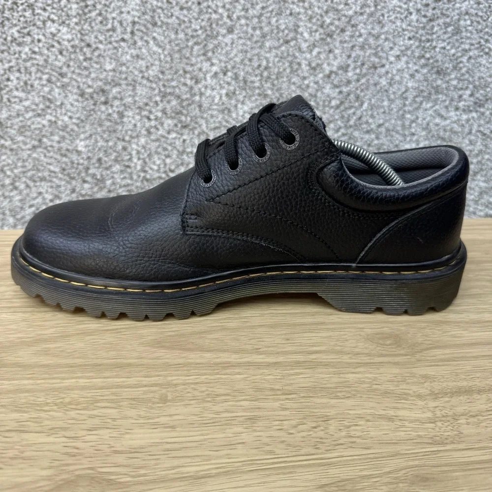 DR. MARTENS Ashfeld Oxford Utility Shoe Men's Size 12 Black Leather‎ Lace Up